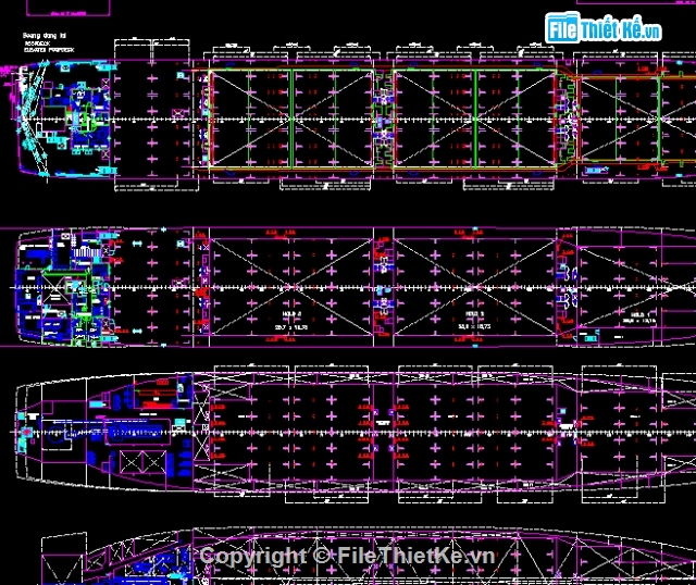 tầu thủy,tầu container 700,cad tầu container